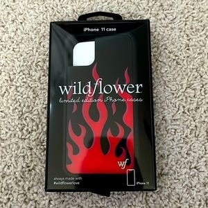 Wildflower Flames iphone 11 case